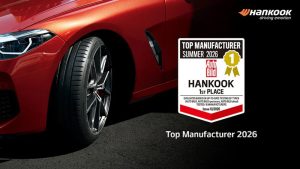 Подробнее о статье Журнал Autobild назвал Hankook лучшим брендом летних шин 2026 года