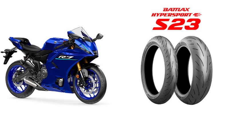 Вы сейчас просматриваете Yamaha YZF-R7 получила заводские мотошины Bridgestone Battlax Hypersport S23